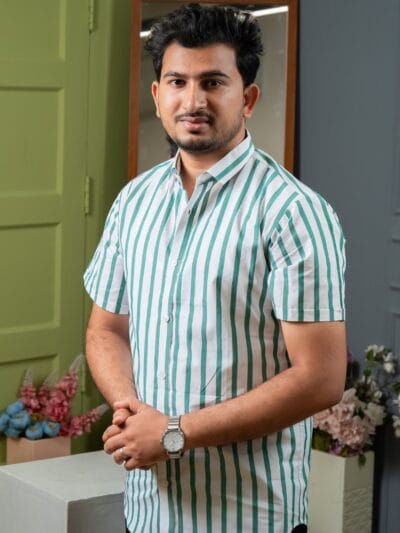 Alpine Green Pinstripe