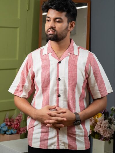 Vintage Rose Broad Stripe