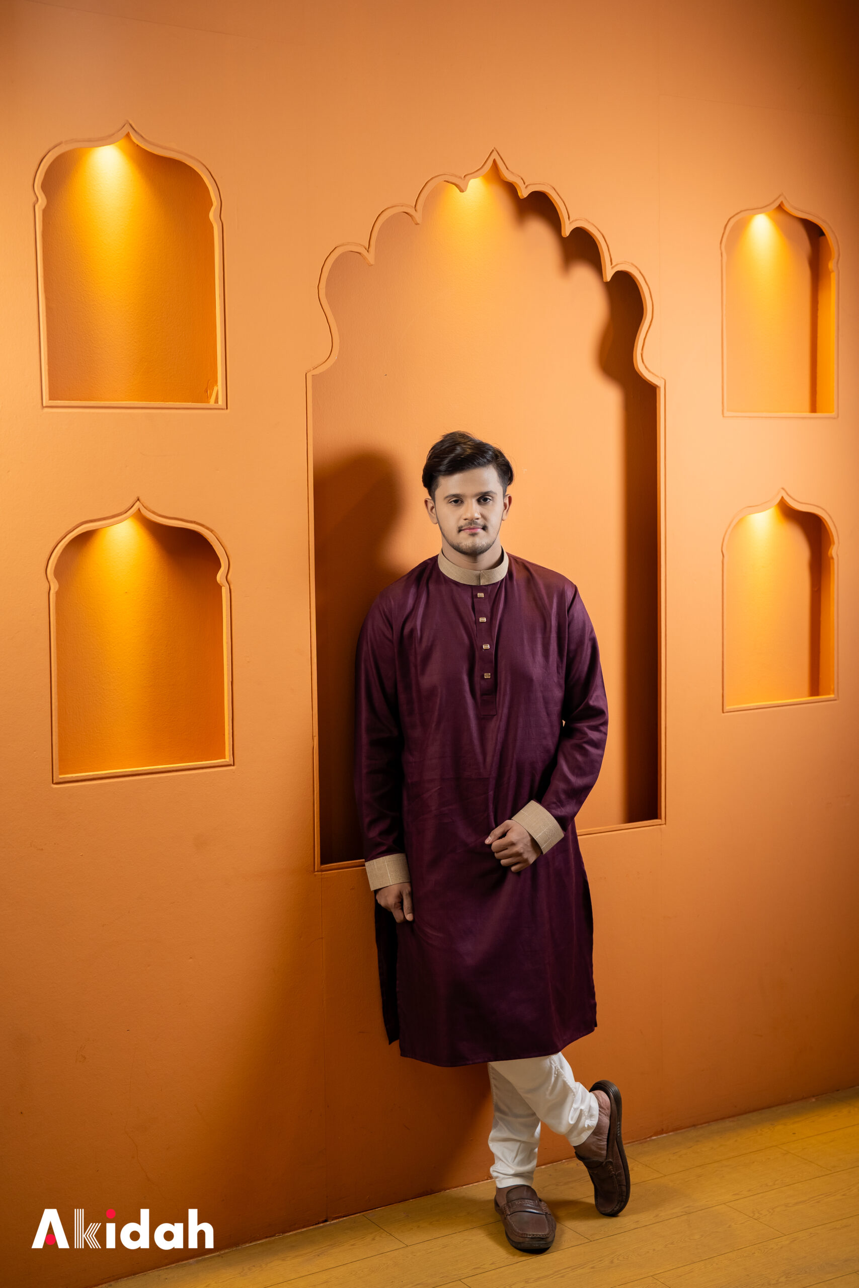 Classic Cotton: Deep Maroon