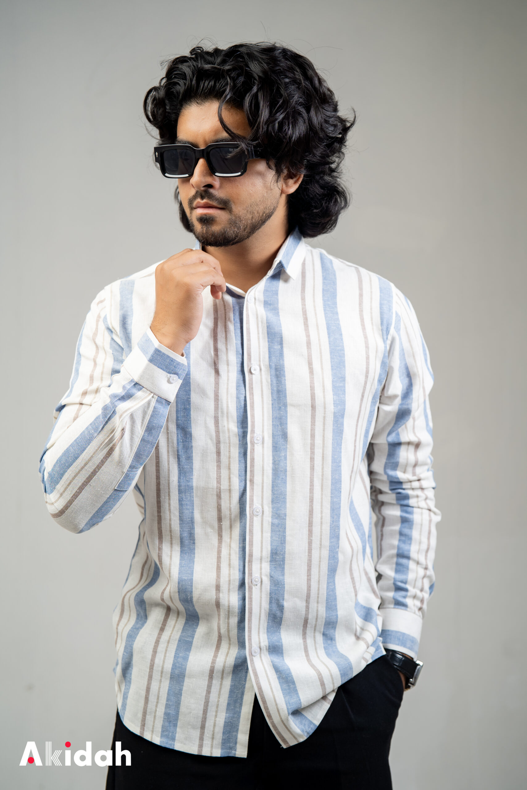 Oceanic Linear Remi Cotton - Image 2