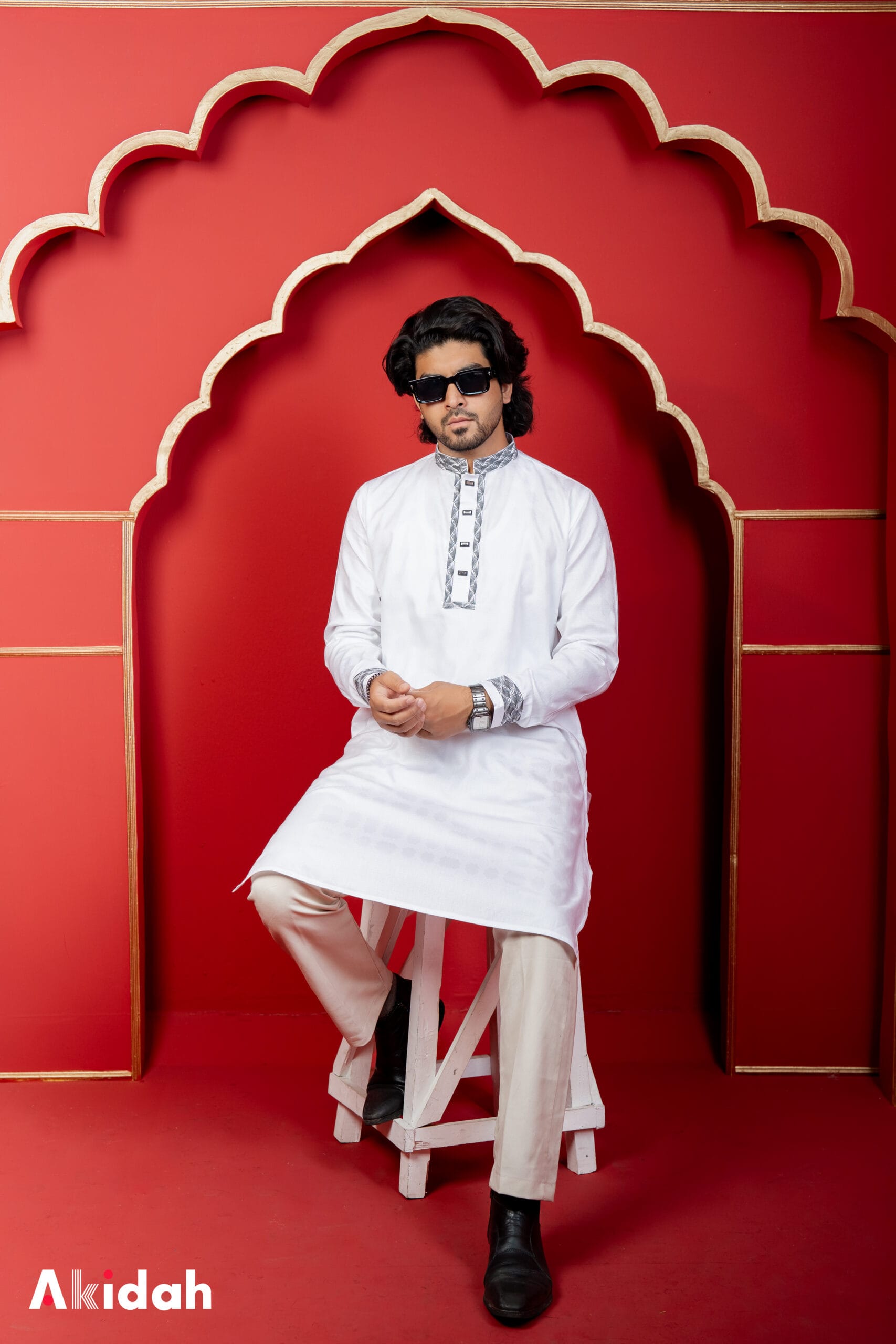 Serene Symphony: Cloudy White