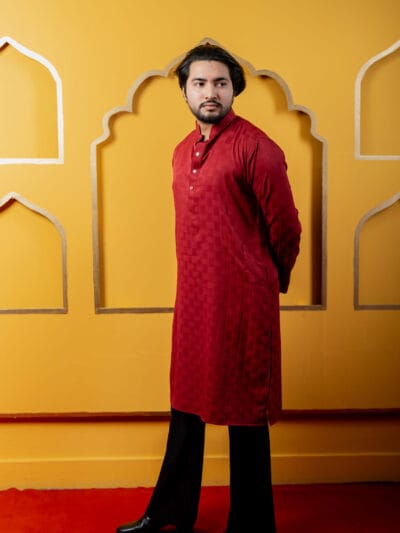 Prism Weave: Vintage Burgundy