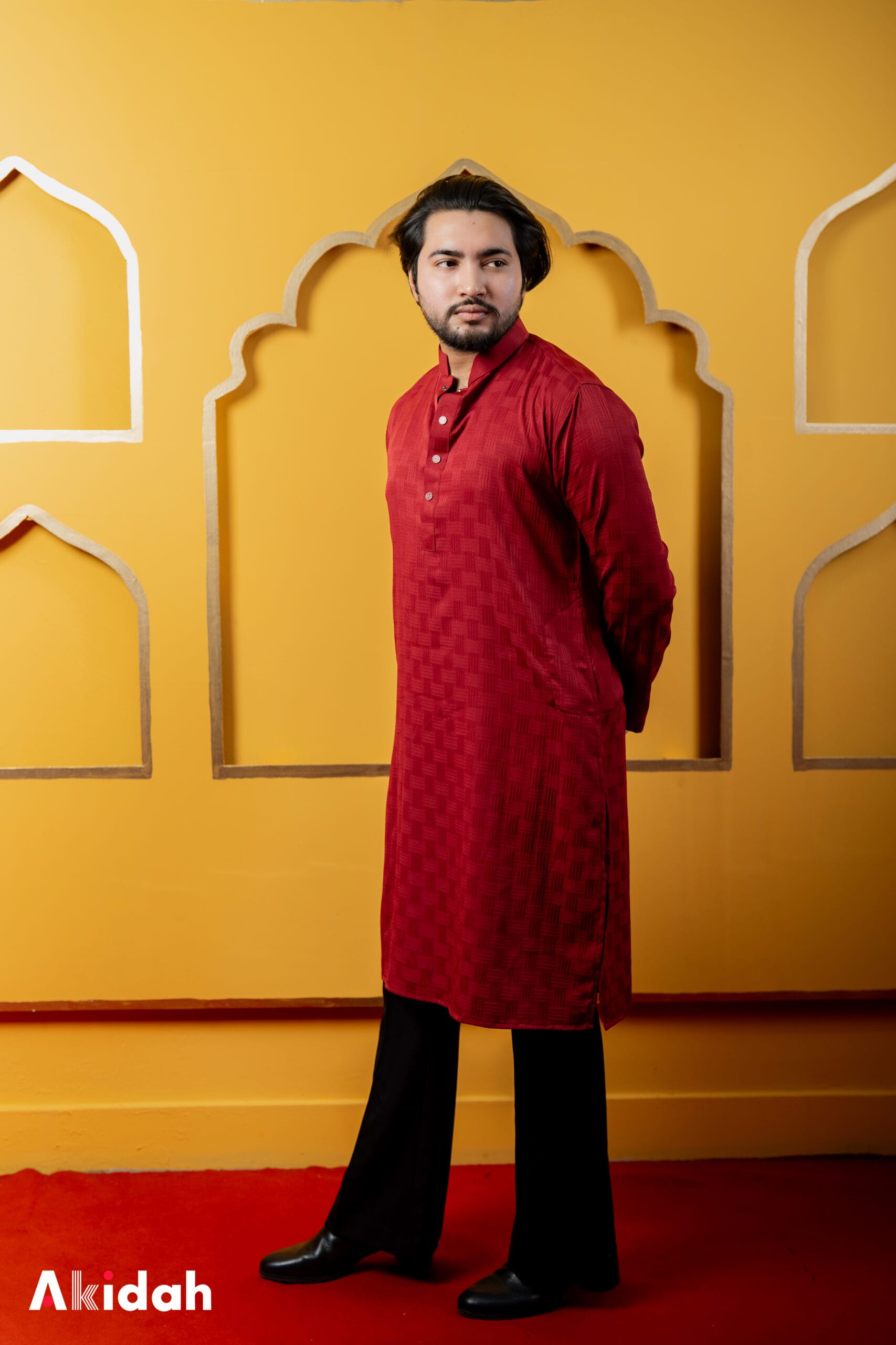 Prism Weave: Vintage Burgundy