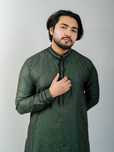 Pristine Placket: Noble Olive